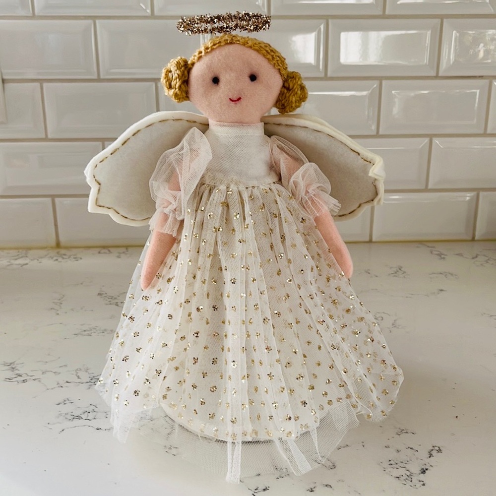 Pottery Barn Kids Light Up Angel Tree Topper - Picture 3 of 14